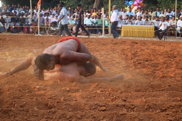 ಸಾಗರ ಮಾರಿಕಾಂಬಾ ಜಾತ್ರೆಯಲ್ಲಿ ರಾಷ್ಟ್ರಮಟ್ಟದ ಕುಸ್ತಿ ಪಂದ್ಯಾವಳಿಗೆ ಚಾಲನೆ