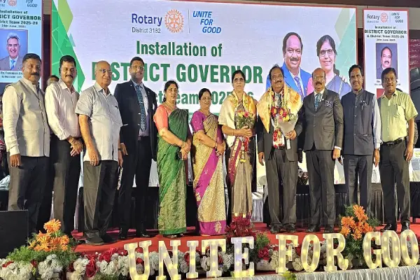 ನೂತನ ಜಿಲ್ಲಾ ಗವರ್ನರ್ ಕೆ.ಪಾಲಾಕ್ಷ ಅವರಿಗೆ ರೋಟರಿ ಶಿವಮೊಗ್ಗ ಪೂರ್ವದಿಂದ ಸನ್ಮಾನ