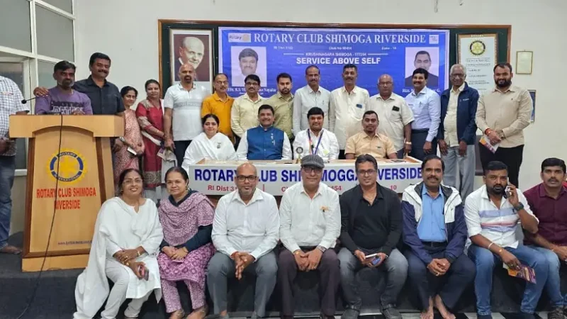ರೋಟರಿ ಸಂಸ್ಥೆಯಿಂದ ನಿರಂತರ ಸಮಾಜಮುಖಿ ಸೇವೆ