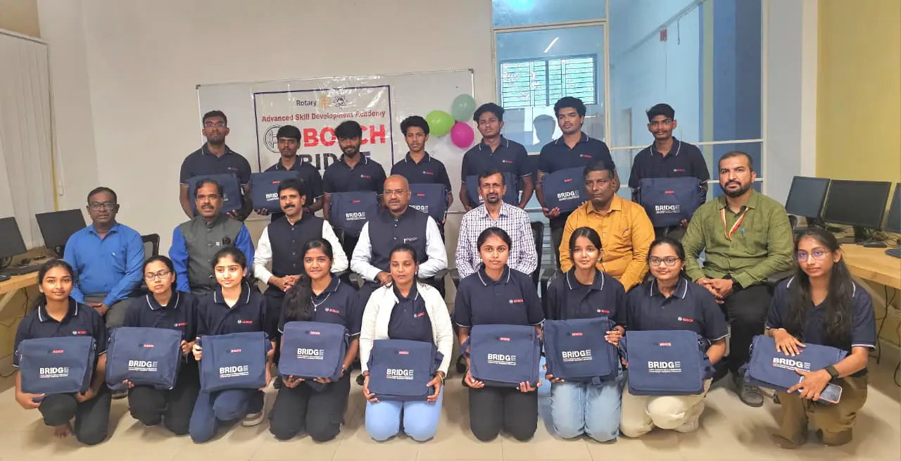 ಕೌಶಲ್ಯವಿಲ್ಲದೇ ಉದ್ಯೋಗವಿಲ್ಲ,  ಬಾಷ್ ಮತ್ತು ವಾಣಿಜ್ಯ ಸಂಘದ ಸಹಯೋಗದಲ್ಲಿ ತರಬೇತಿ ಶಿಬಿರ