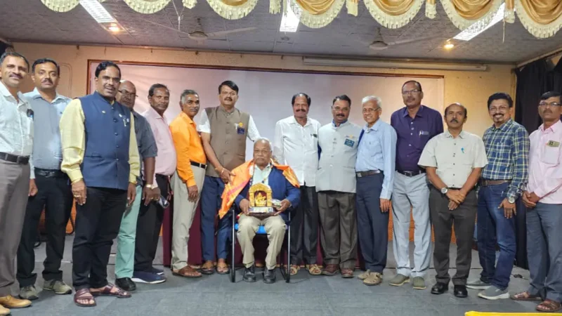 ಪ್ರೊ. ಎ.ಎಸ್.ಚಂದ್ರಶೇಖರ್‌ಗೆ ಸನ್ಮಾನ