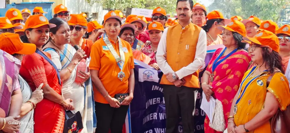 ಇನ್ನರ್ ವ್ಹೀಲ್ ಕ್ಲಬ್ ಗಳಿಂದ ಜಾಗೃತಿ ವಾಕಥಾನ್