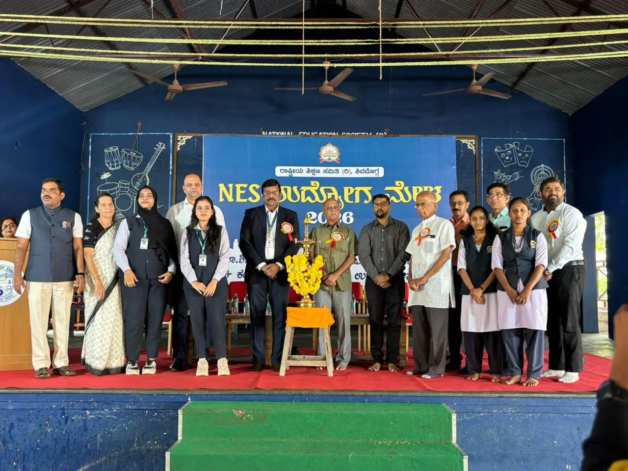 ಎನ್ ಇ ಎಸ್ ಉದ್ಯೋಗ ಮೇಳ, ನೇಮಕಾತಿ ಪತ್ರ ಪಡೆದ 418 ವಿದ್ಯಾರ್ಥಿಗಳು