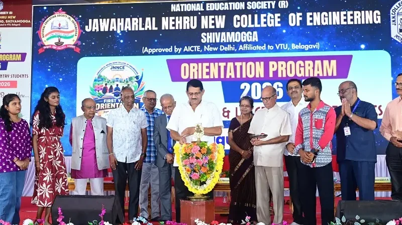 ಯುವಶಕ್ತಿ ಮೇಲಿದೆ ಹೆಚ್ಚಿನ ಜವಾಬ್ದಾರಿ, JNNCE Orientation