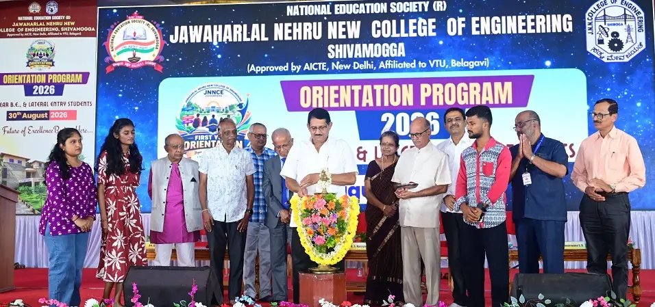 ಯುವಶಕ್ತಿ ಮೇಲಿದೆ ಹೆಚ್ಚಿನ ಜವಾಬ್ದಾರಿ, JNNCE Orientation